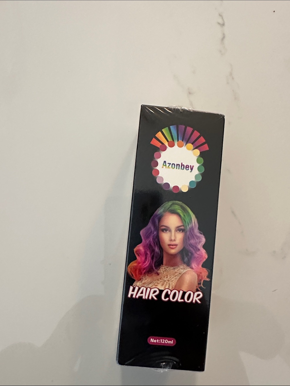 Temporary Multi-Color Hair Dye — Green, Purple, Pink